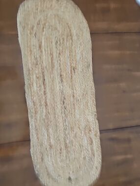 Natural Braided Jute Table Runner - Neutral Beige